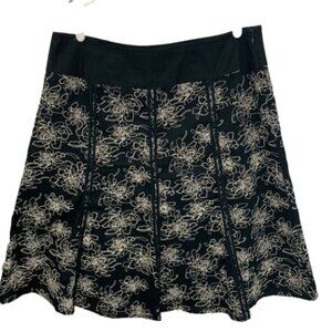 Axcess A-line embroidered skirt